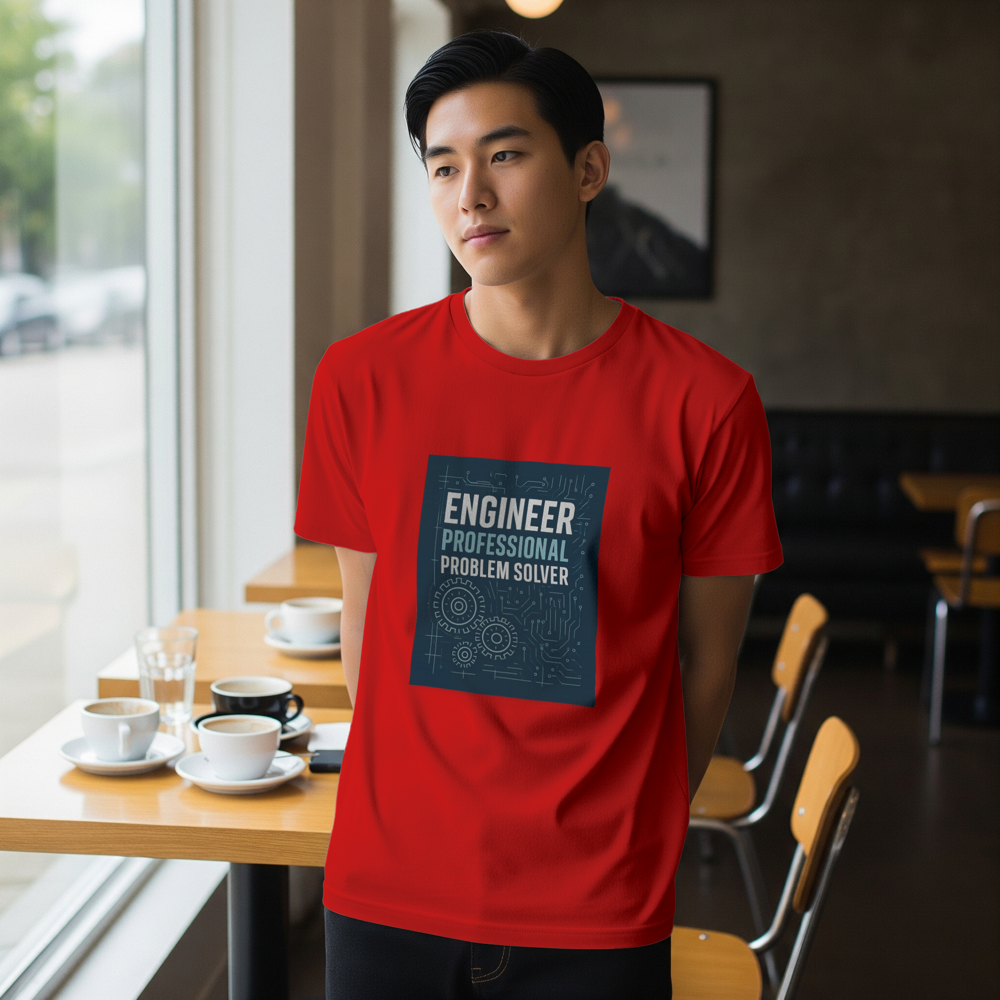 Engineer: Professional Problem Maker Solver T-Shirt | Unique Gift | Graphic Tee