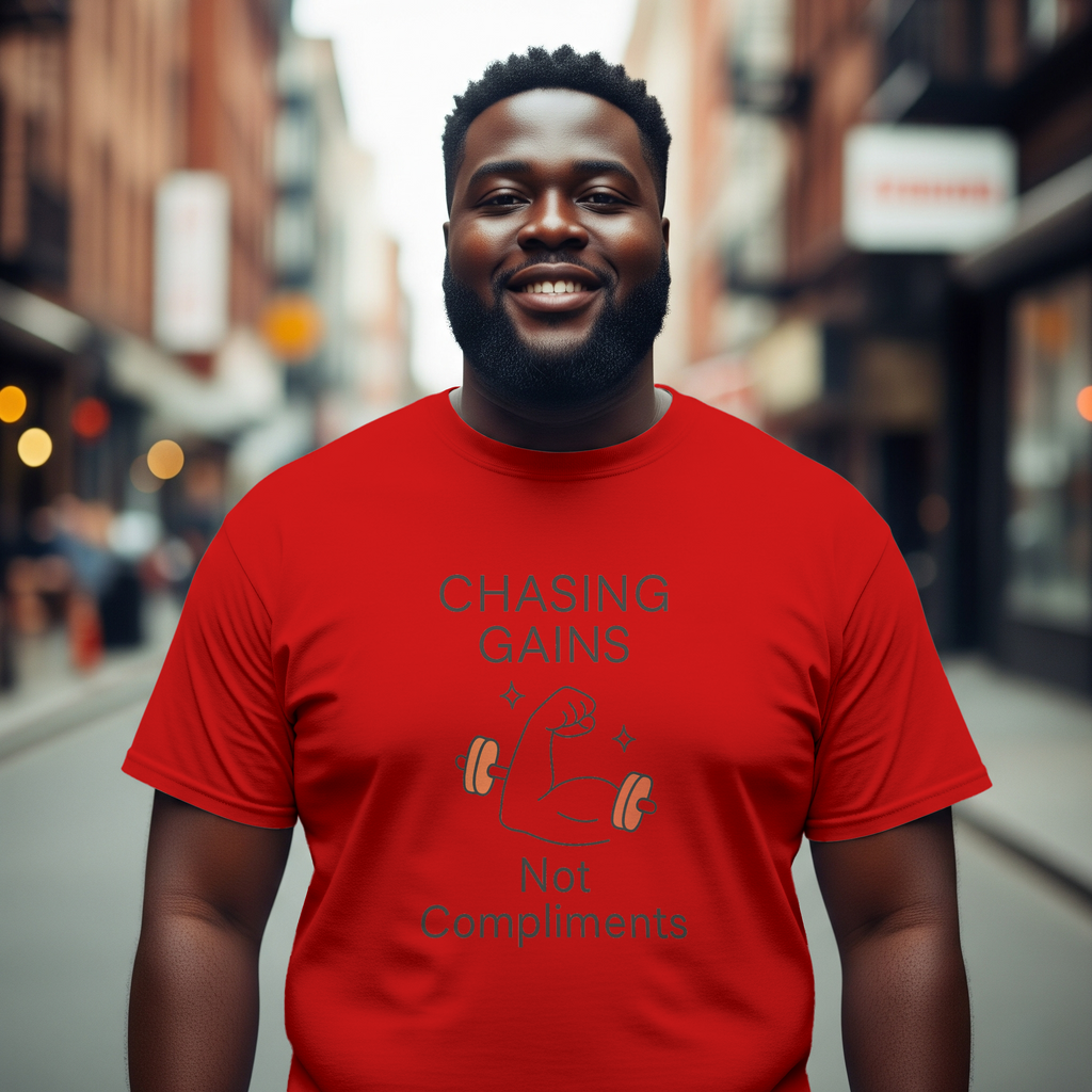 Gainz Mode Permanently On T-Shirt | Gym Humor Gift | Graphic Tee