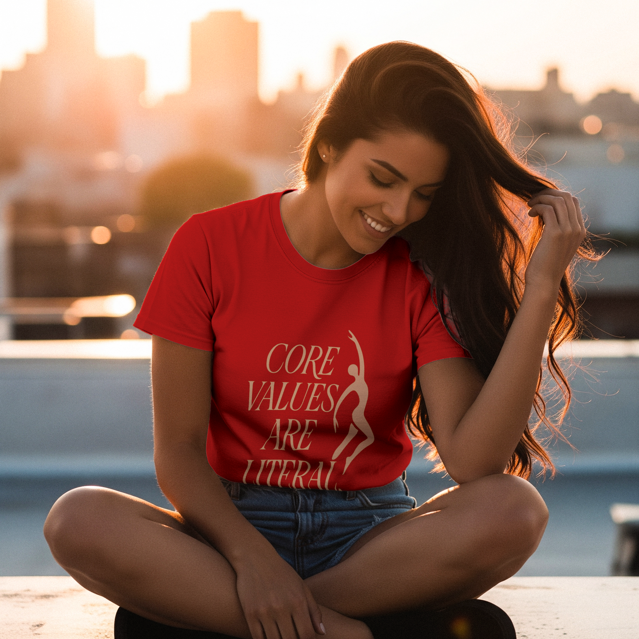 Pilates Instructor Core Values Are Literal T-Shirt | Unique Gift | Graphic Tee