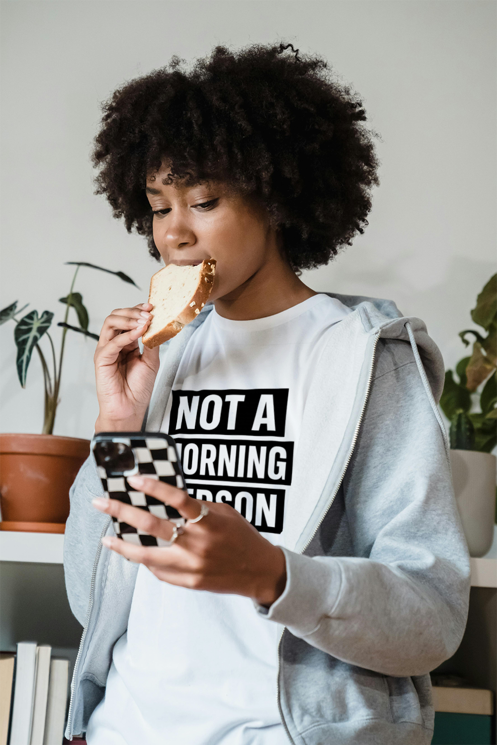 Morning Person No Such Thing T-Shirt | Anti Morning Humor | Graphic Tee