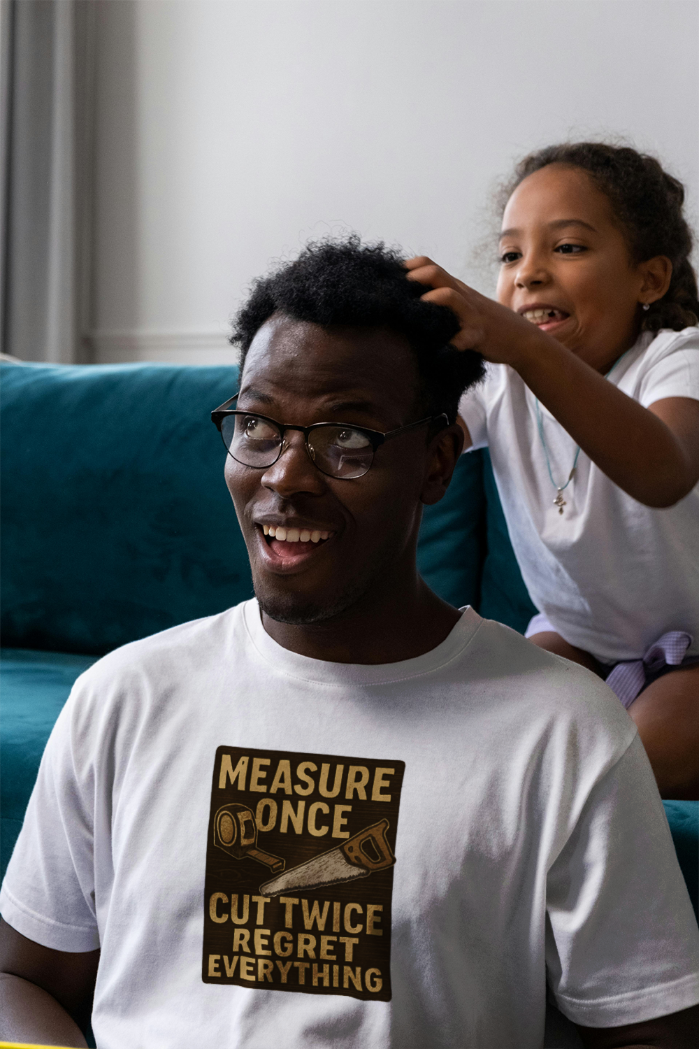 DIY Dad Measure Once Cut Twice Regret Everything T-Shirt