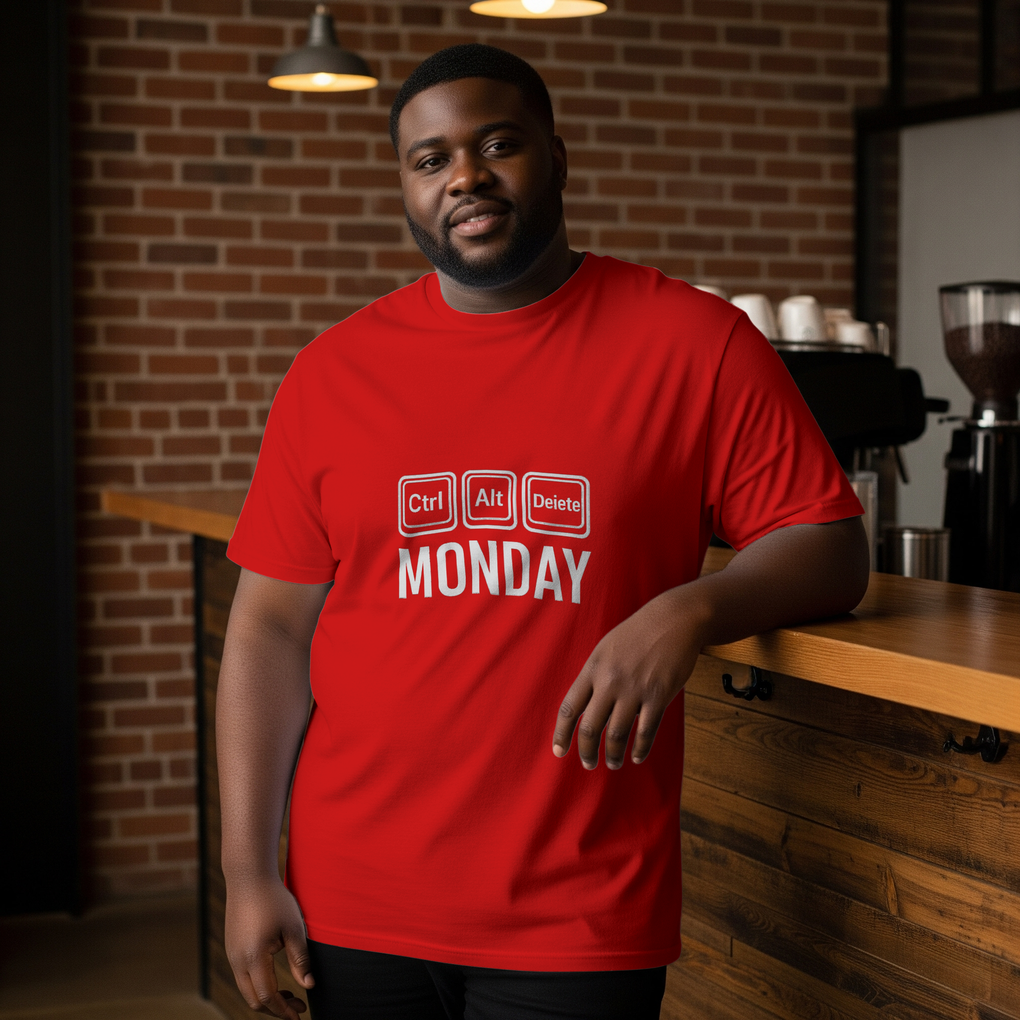 Ctrl Alt Delete Monday Programmer T-Shirt | Programmer Gift | Graphic Tee