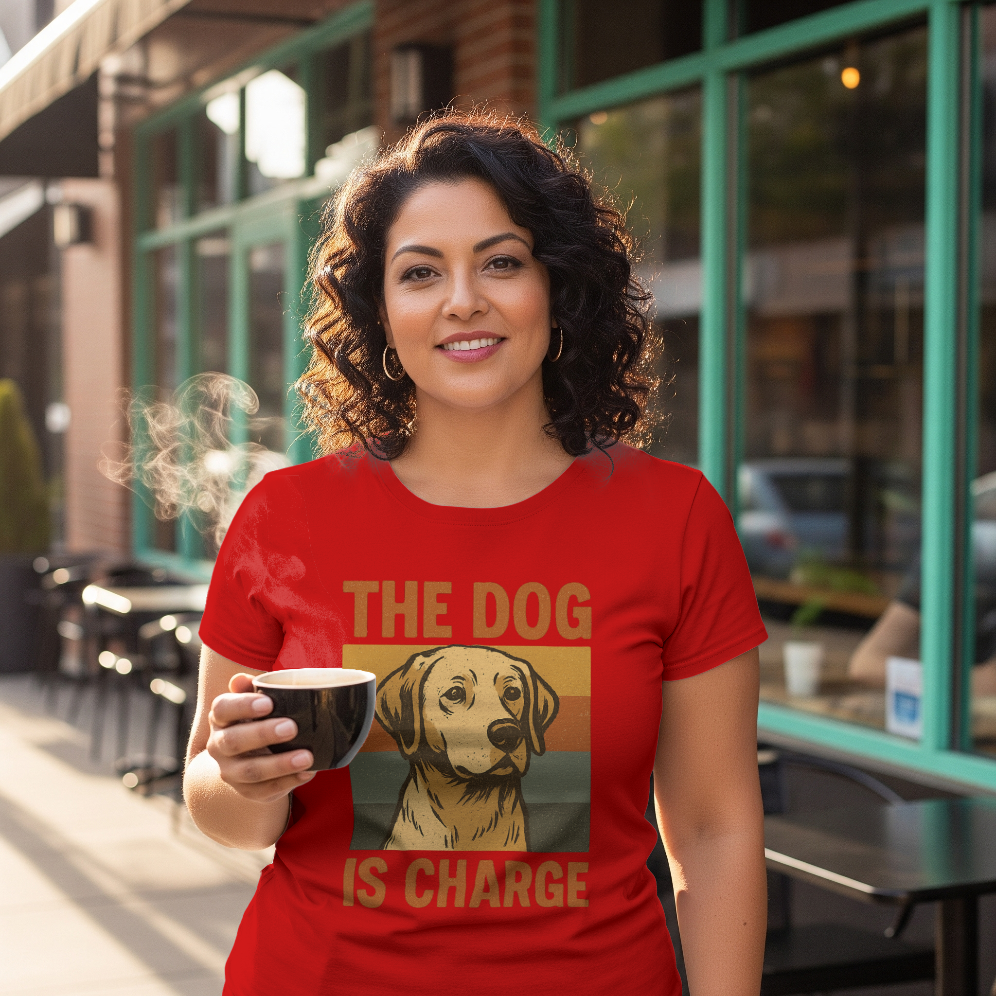 Dogs Over People Any Day T-Shirt | Funny Dog Lover Gift | Graphic Tee