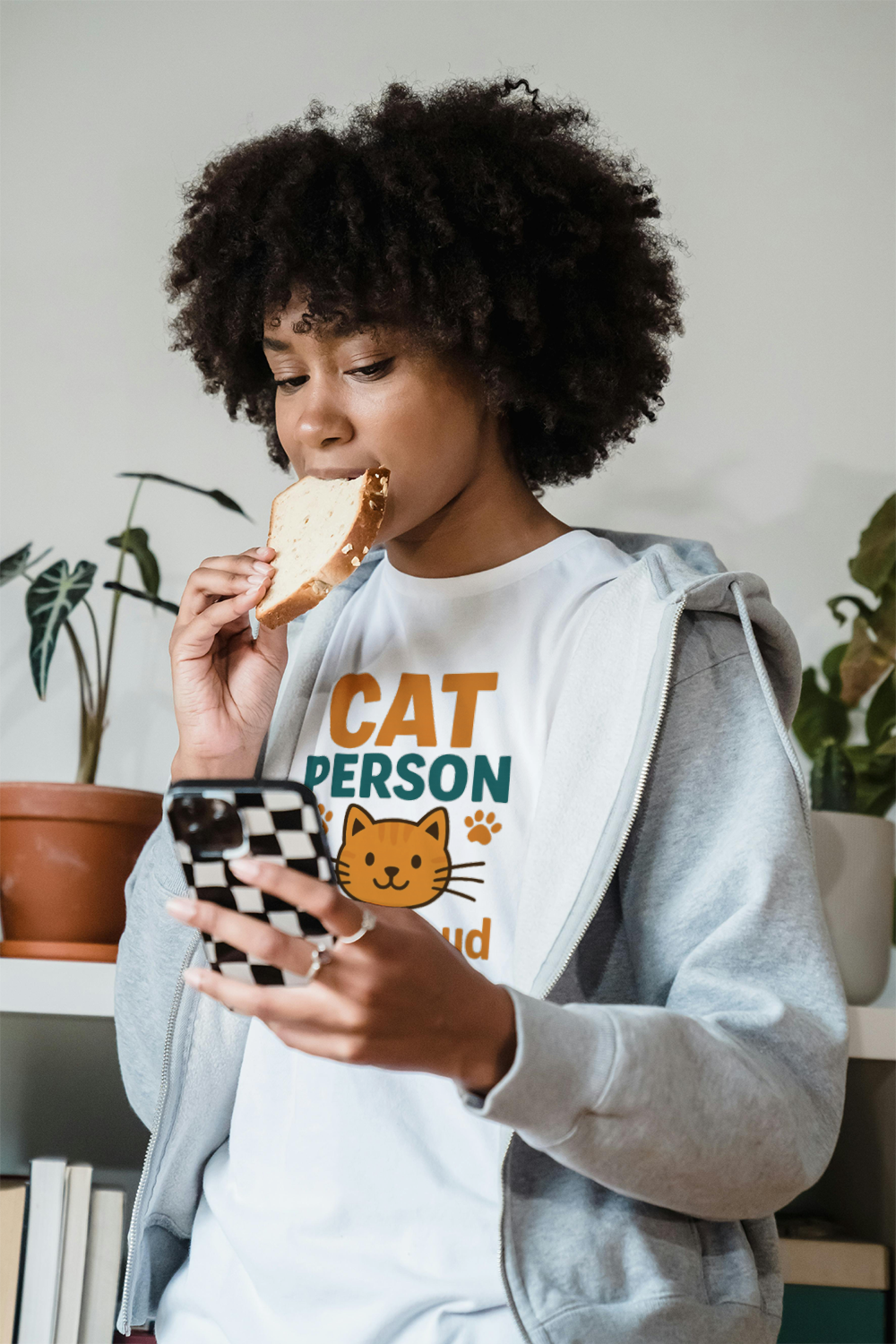 Confirmed Cat Person Since Birth T-Shirt | Cat Appreciation Gift | Graphic Tee