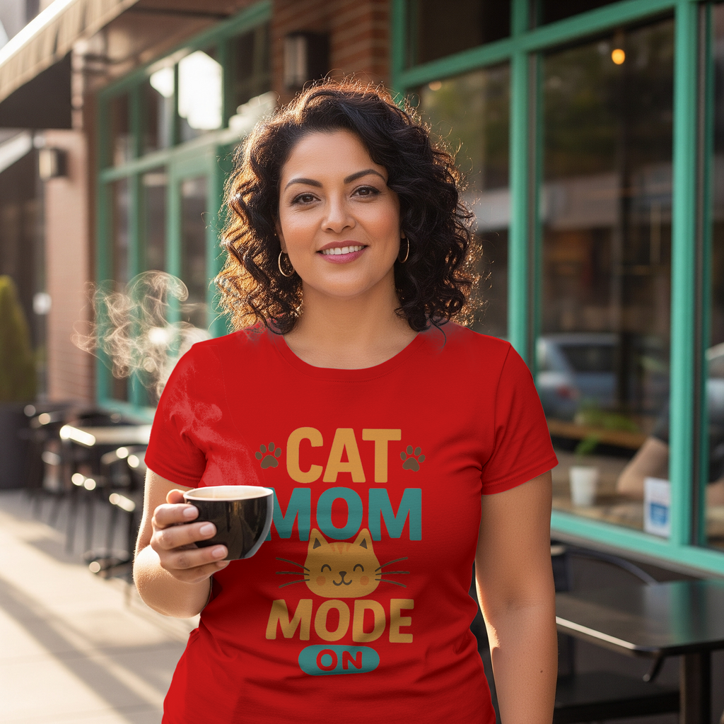 This Home Is Run By Cats T-Shirt | Cat Mom Gift | Graphic Tee