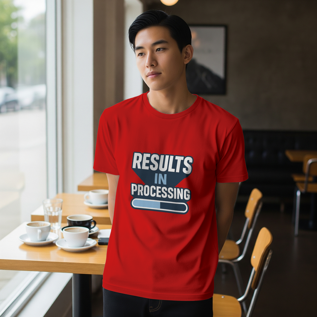 Lab Tech Results In Processing T-Shirt | Unique Gift | Graphic Tee