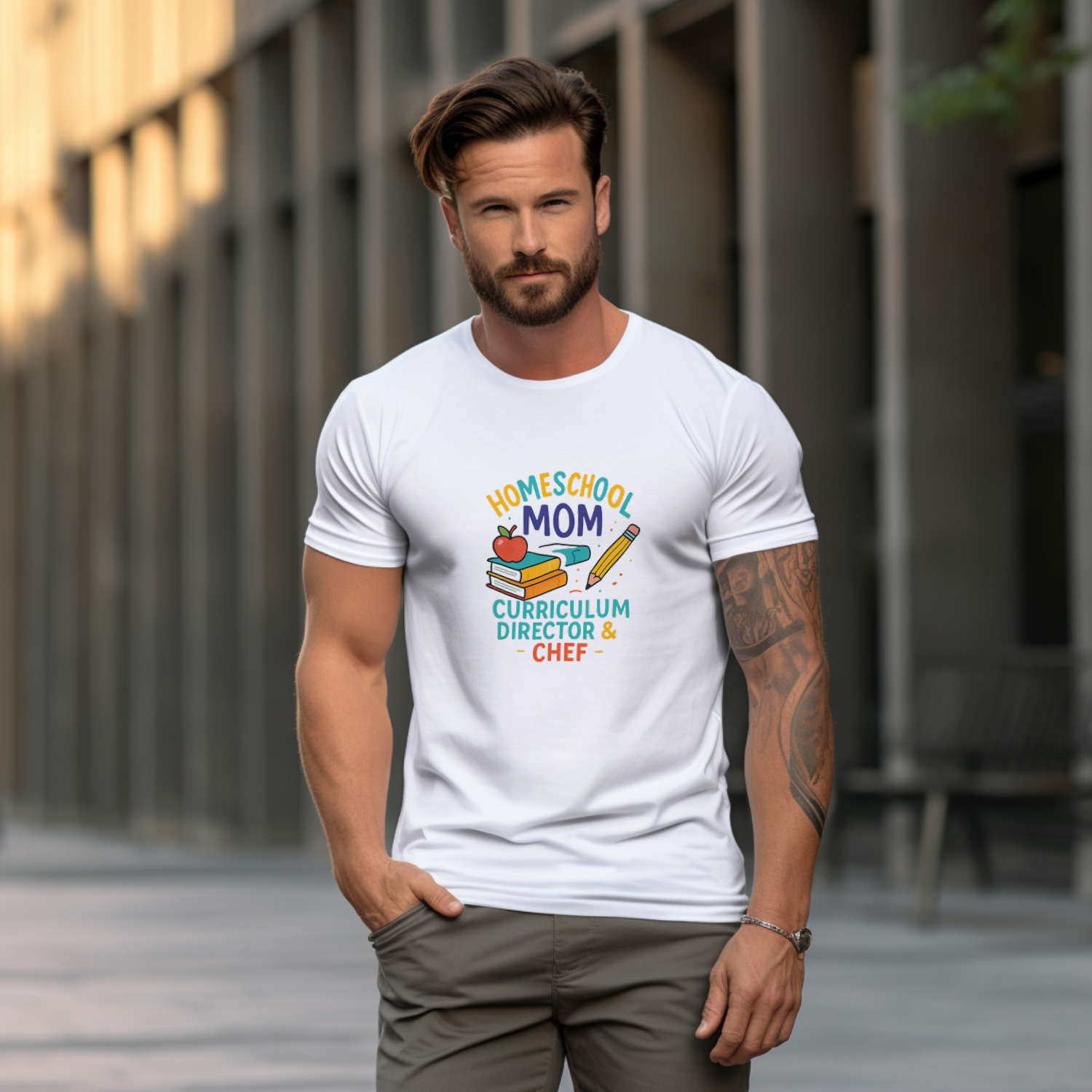 Homeschool Mom Curriculum Director And Chef T-Shirt