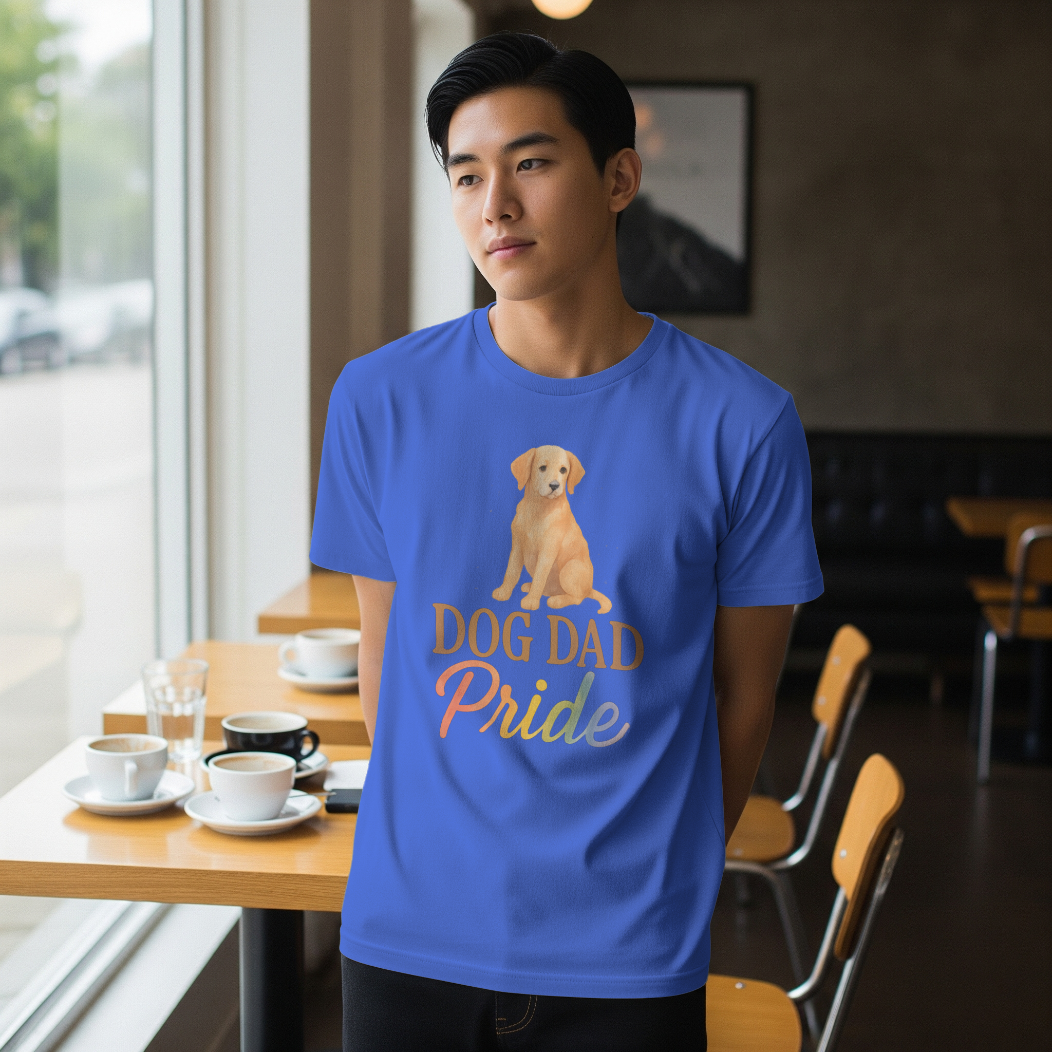 Dog Dad Cool Dog T-Shirt | Dog Lover Gift | Graphic Tee