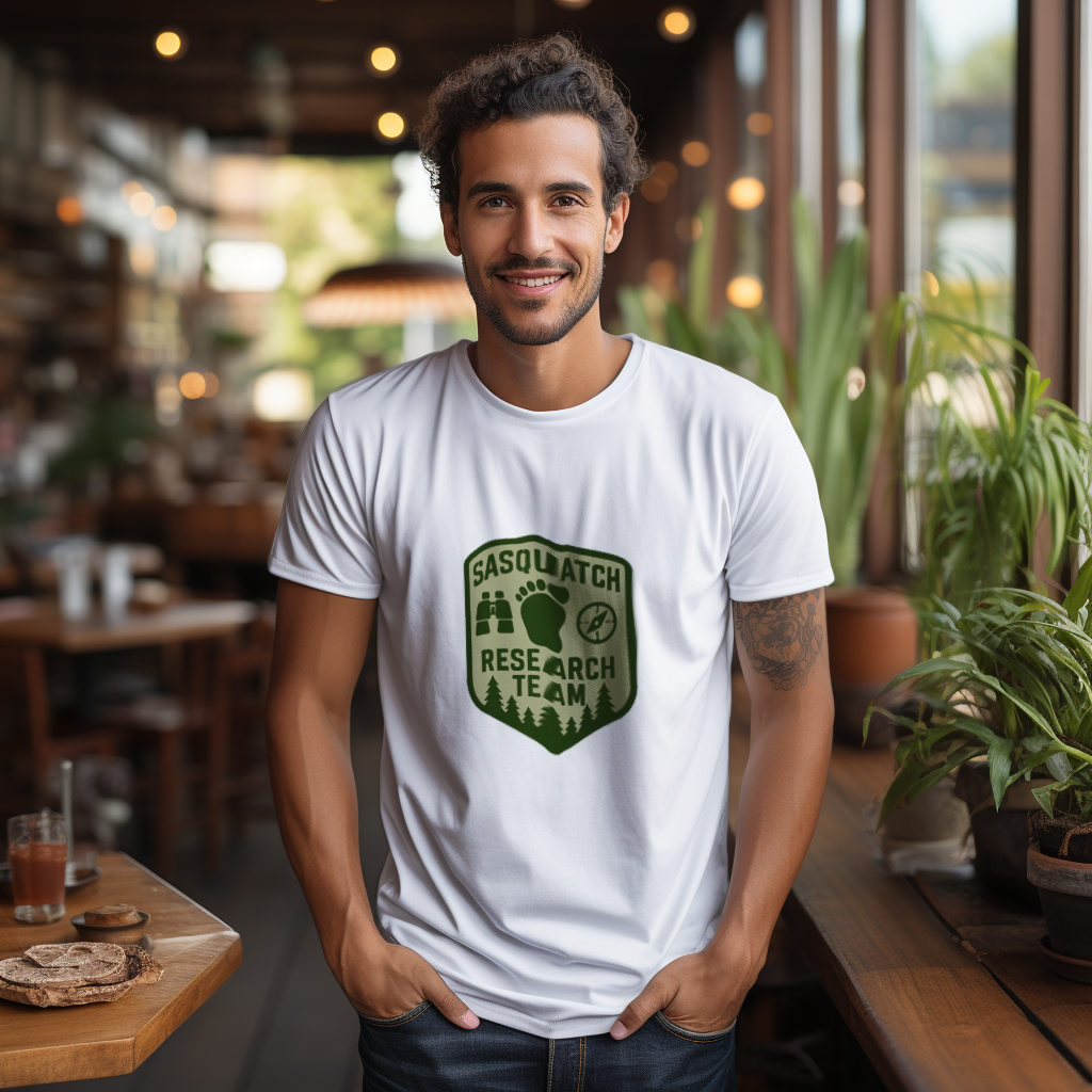 Sasquatch Research Team T-Shirt | Unique Gift | Graphic Tee