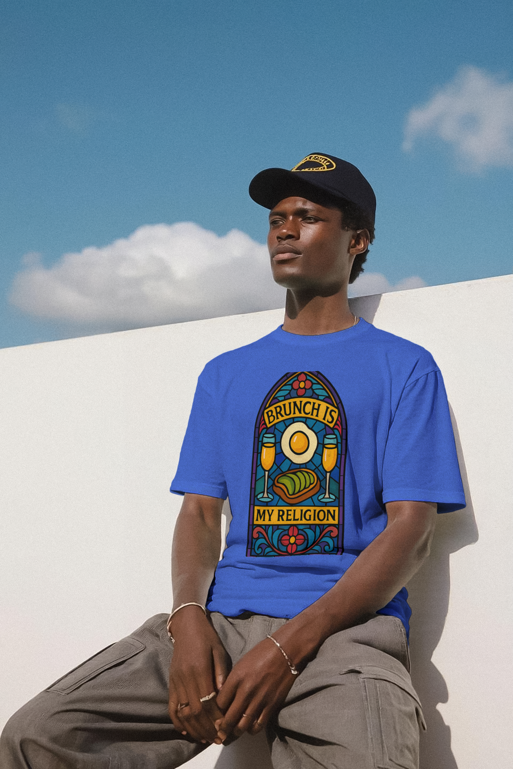 Brunch Is My Religion T-Shirt | Unique Gift | Graphic Tee