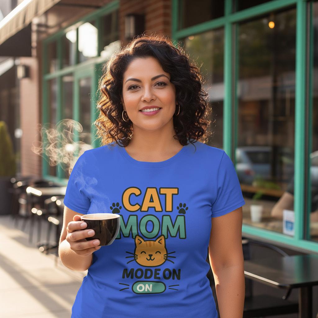 Life Is Better With A Cat T-Shirt | Cat Mom Appreciation | Graphic Tee