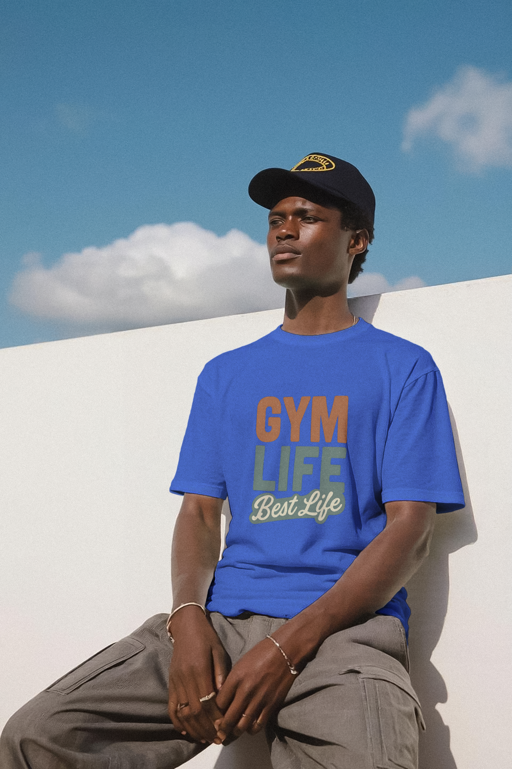 Gym Life Is The Best Life T-Shirt | Fitness Appreciation | Graphic Tee