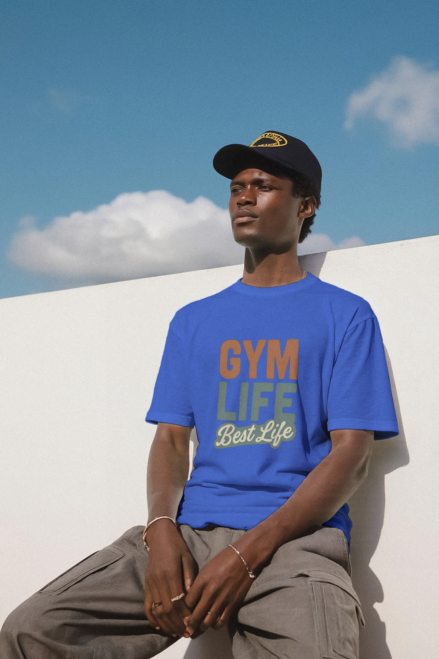 Gym Life Is The Best Life T-Shirt | Fitness Appreciation | Graphic Tee