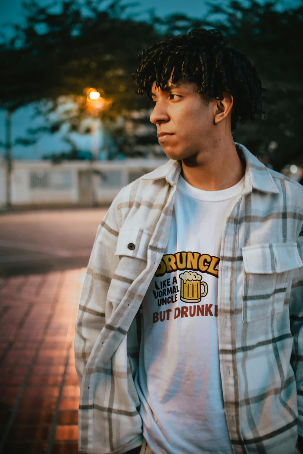 Druncle Like A Normal Uncle But Drunker T-Shirt | Unique Gift | Graphic Tee