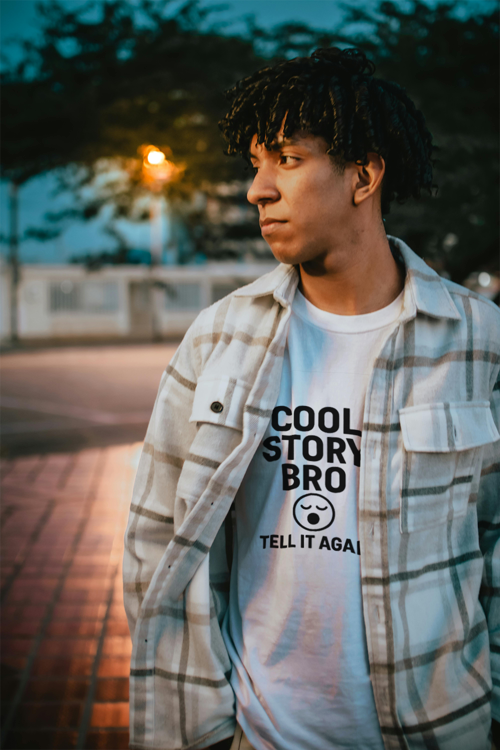 Cool Story Bro Tell It Again Sarcastic T-Shirt | Unique Gift | Graphic Tee
