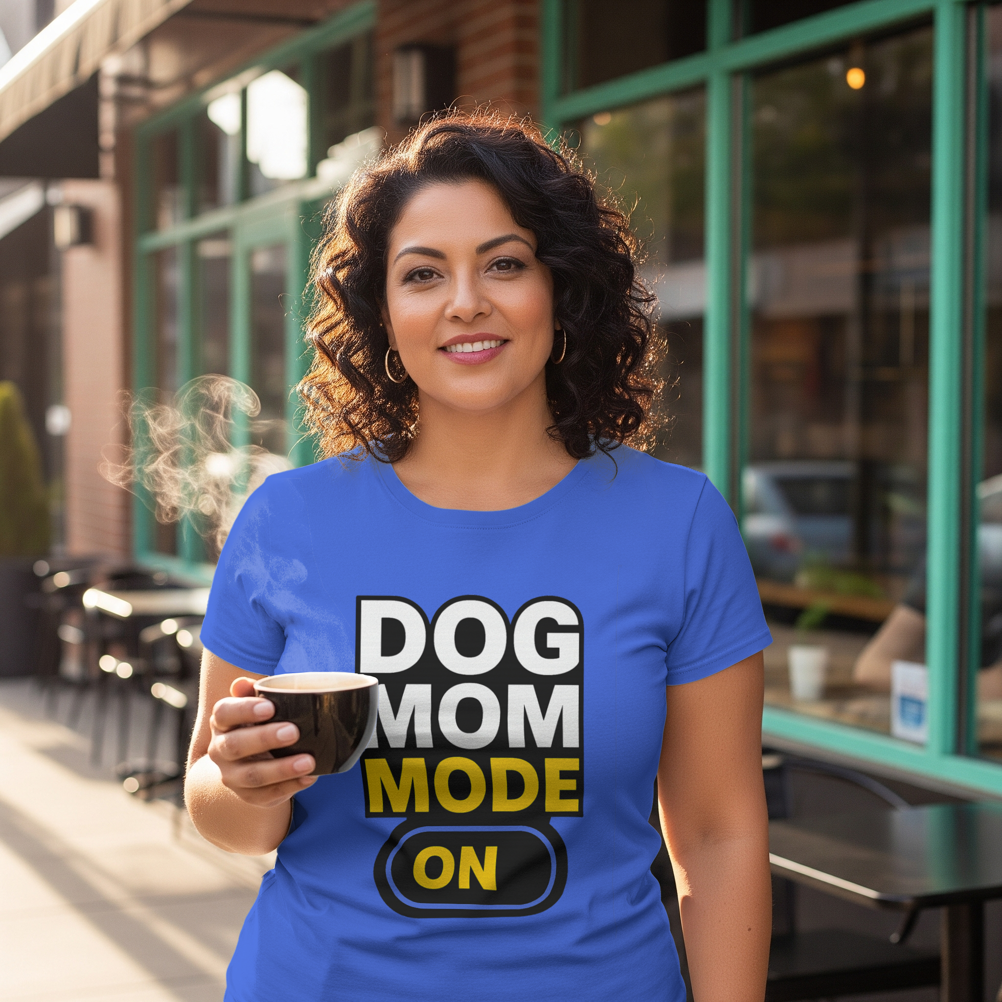 Proud Dog Mom Always Covered In Fur T-Shirt | Gift for Her | Graphic Tee
