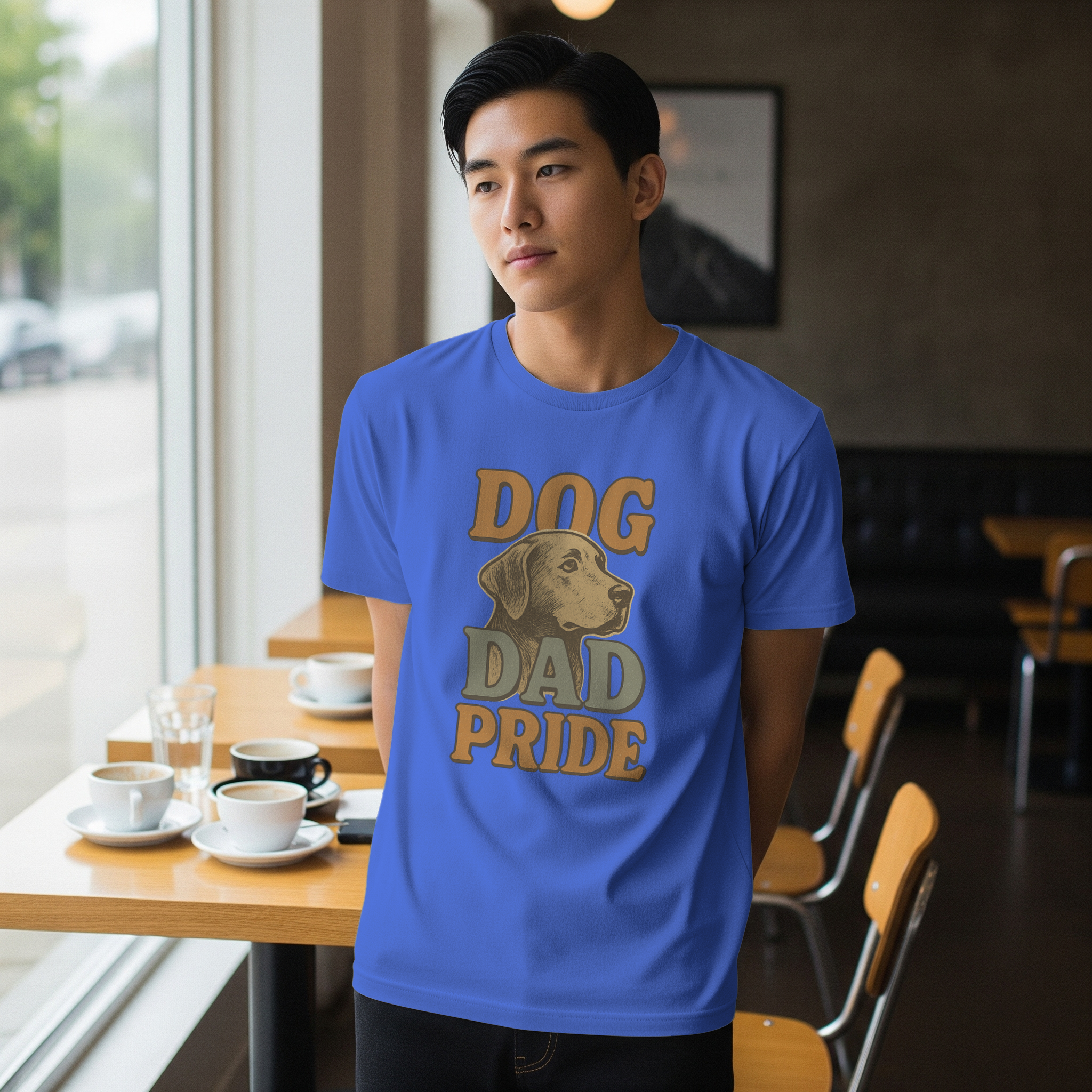 My Dog Thinks I Am Pawsome T-Shirt | Dog Dad Gift | Graphic Tee