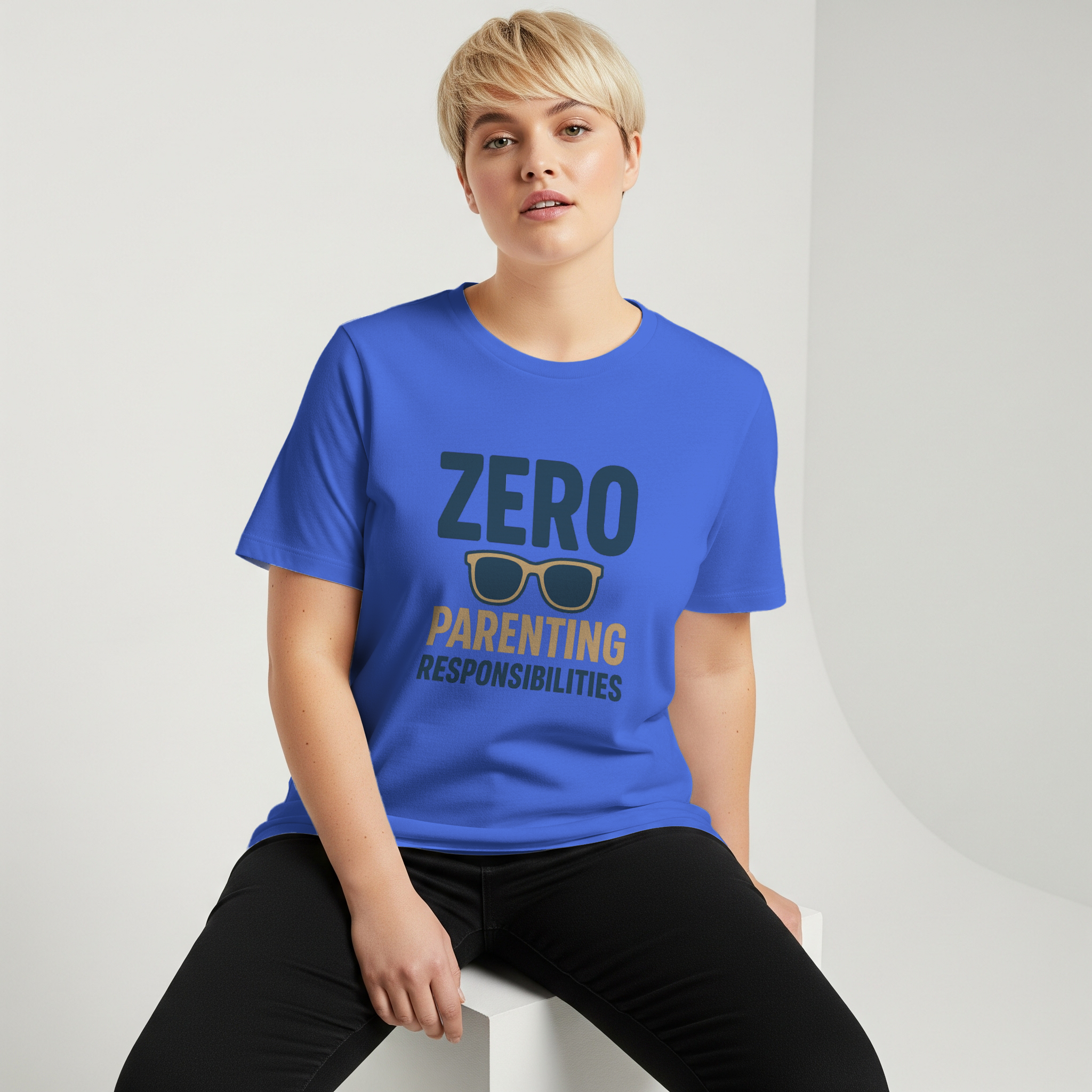 Funny Uncle Zero Parenting Responsibilities T-Shirt | Funny Gift | Graphic Tee
