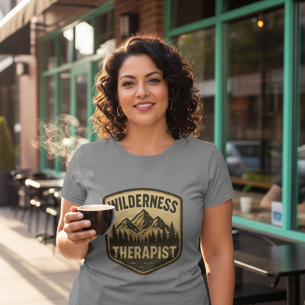 Wilderness Therapist T-Shirt | Unique Gift | Graphic Tee