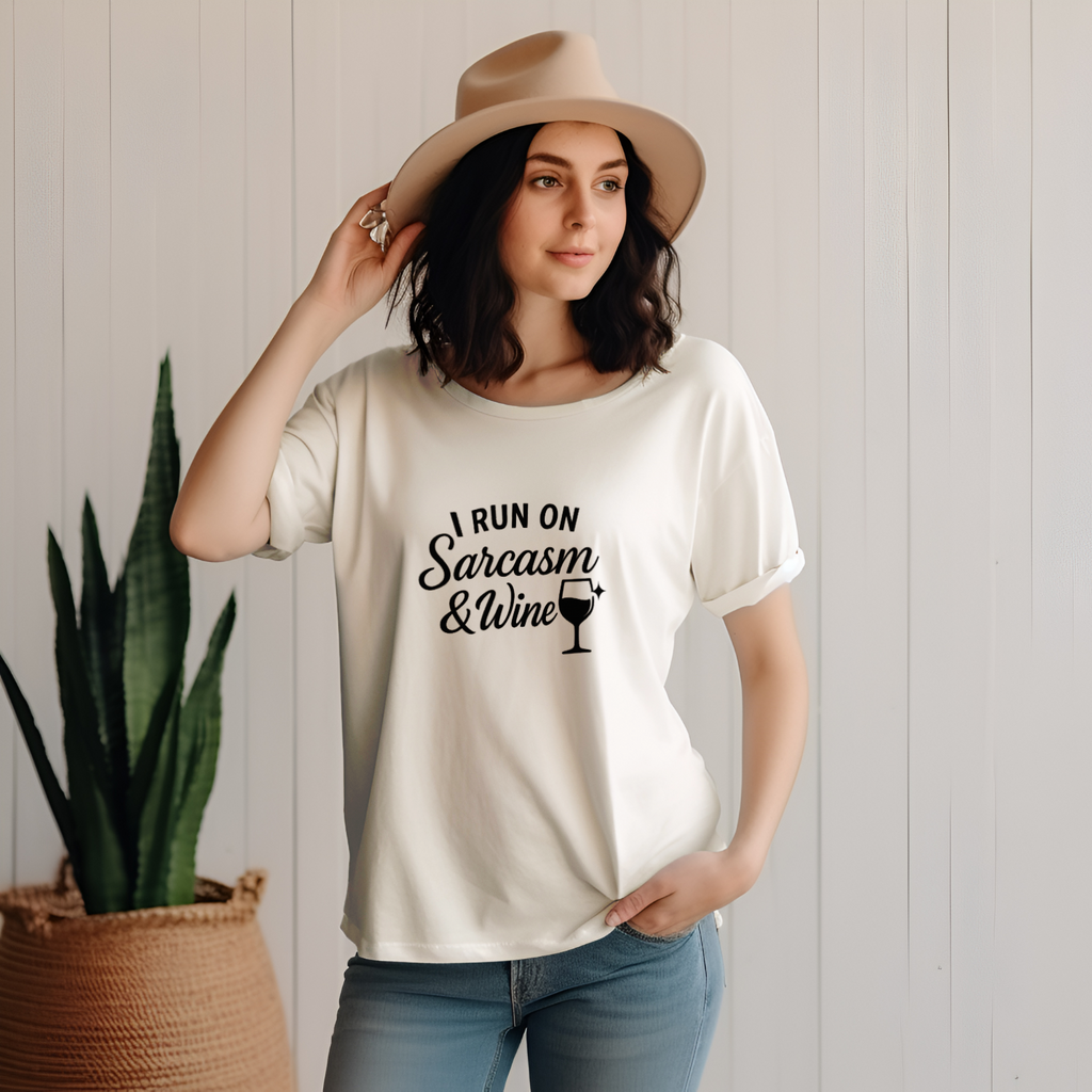I Run On Caffeine & Chaos Funny T-Shirt | Funny Gift | Graphic Tee