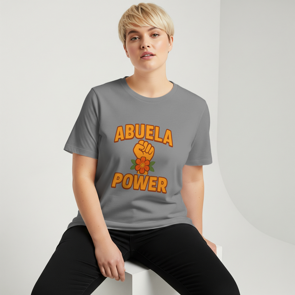 Abuela Power Grandmother T-Shirt | Unique Gift | Graphic Tee