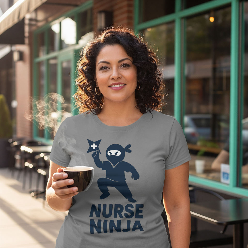 Nurse Ninja T-Shirt | Nurse Gift | Graphic Tee