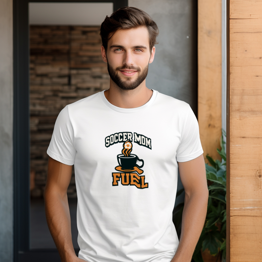 Soccer Mom Fuel Coffee T-Shirt | Gift for Mom | Graphic Tee