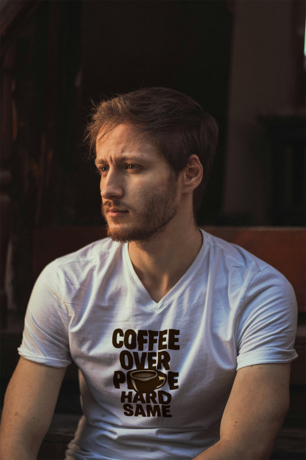 Coffee Over People Hard Same T-Shirt | Coffee Lover Gift | Graphic Tee