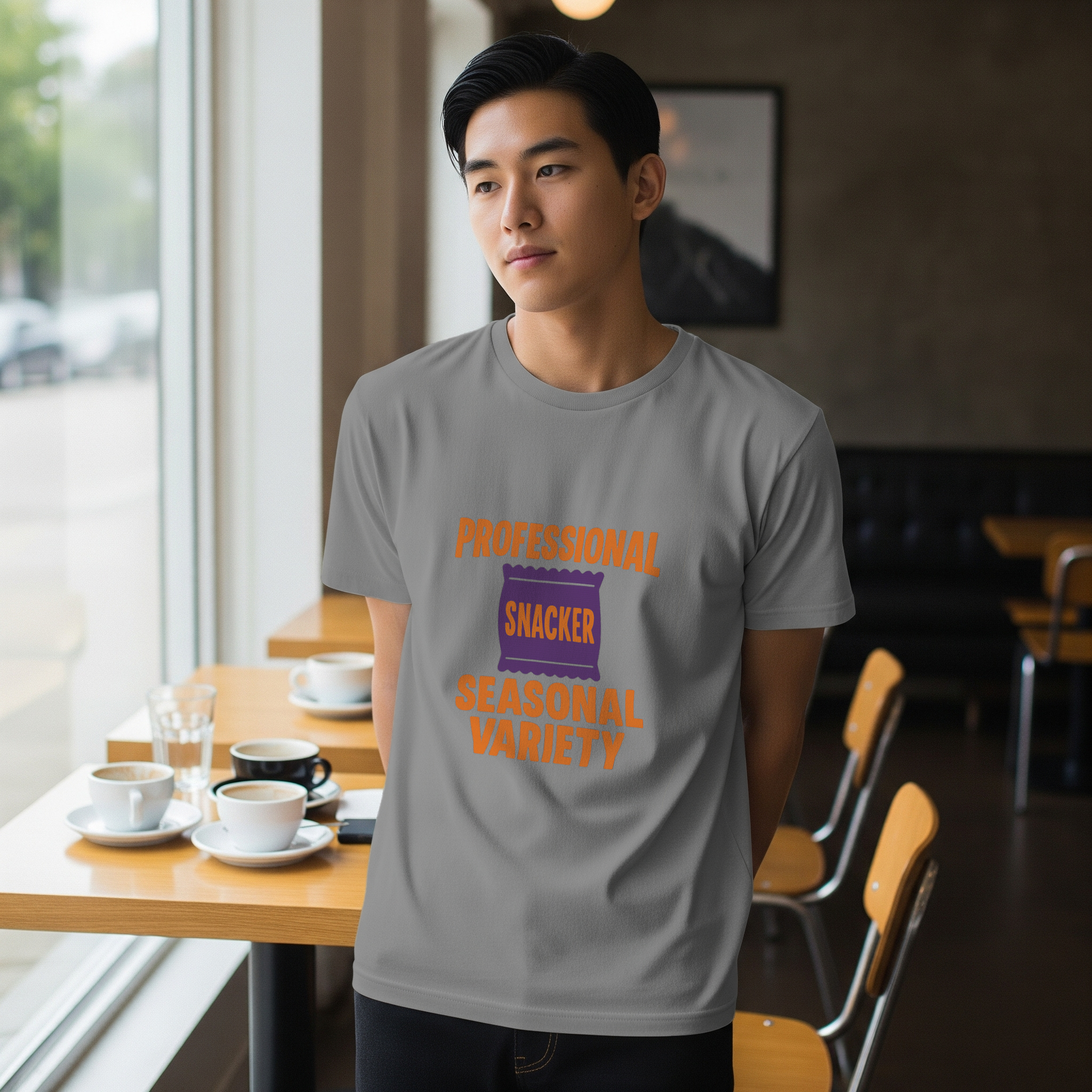 Professional Snacker Seasonal Variety T-Shirt | Unique Gift | Graphic Tee