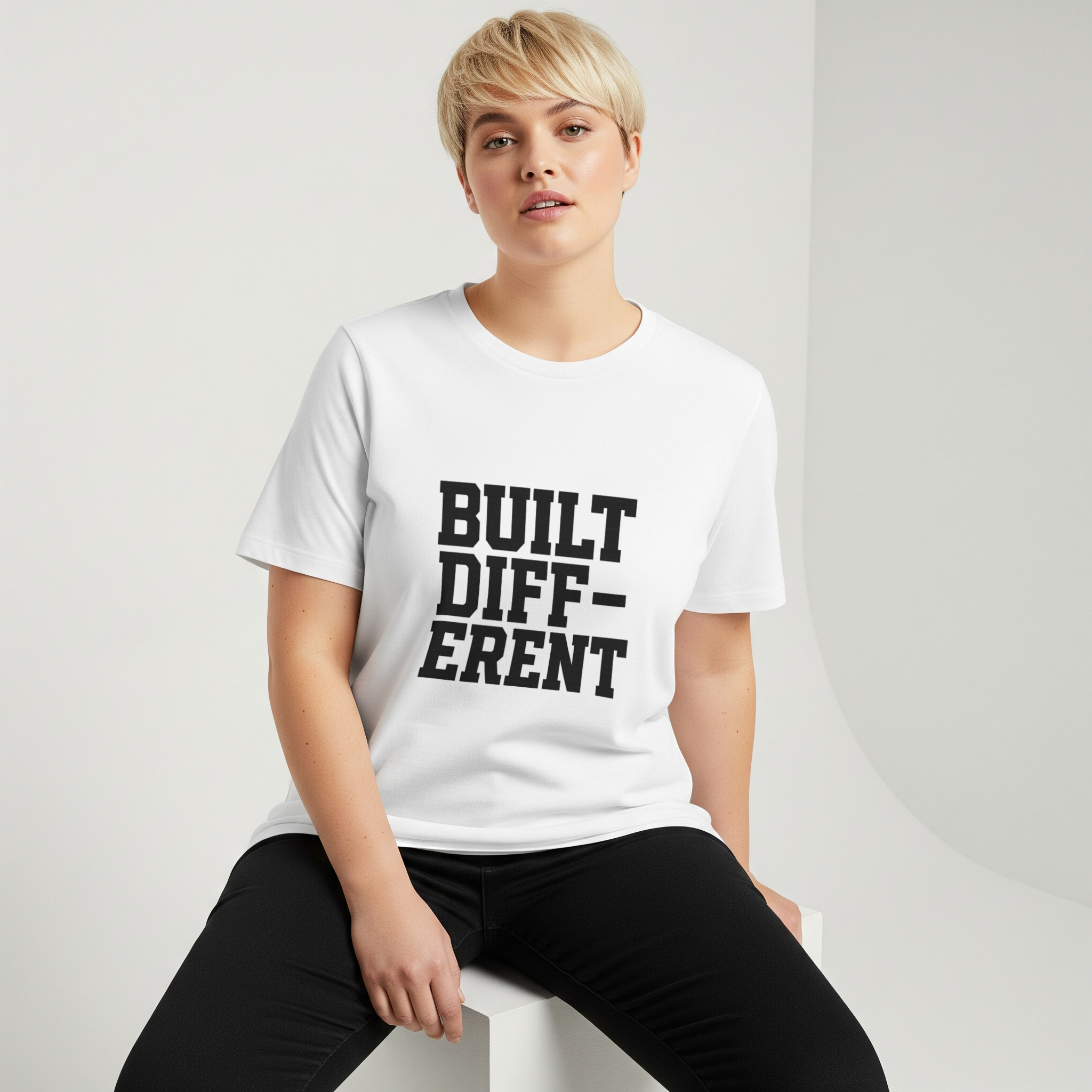 Built Different Gym Edition T-Shirt | Unique Gift | Graphic Tee