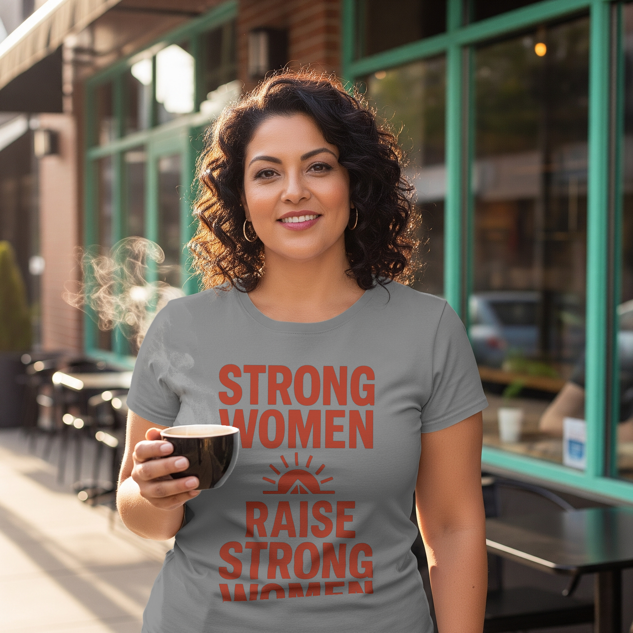 Strong Women Raise Strong Women T-Shirt | Unique Gift | Graphic Tee