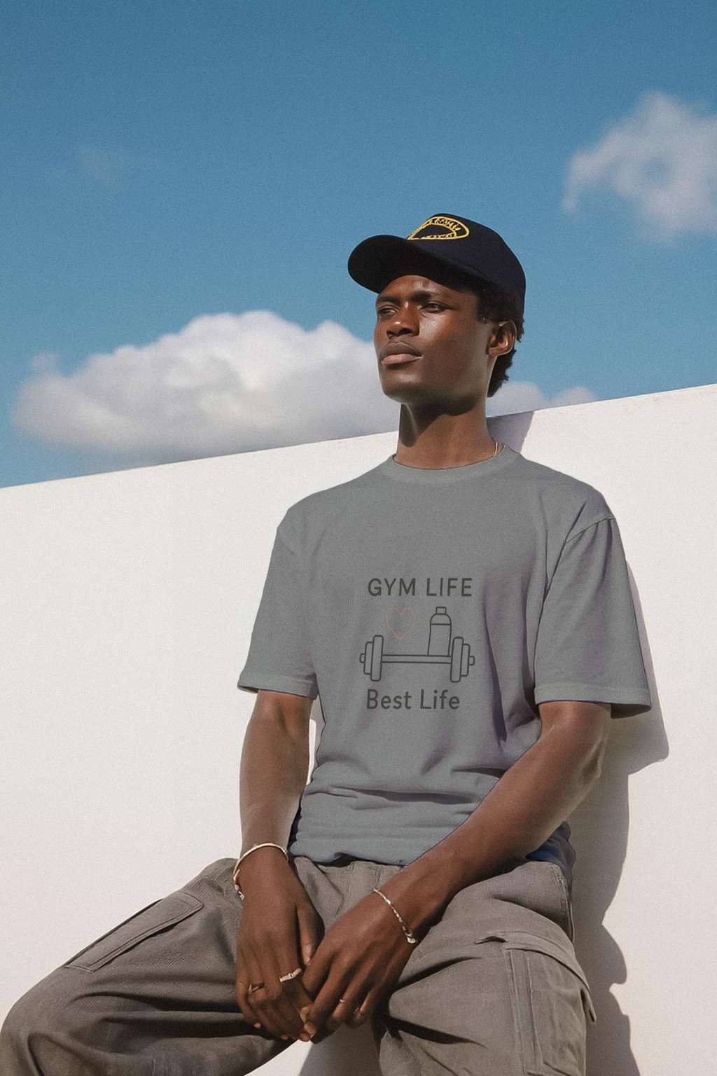 Fully Committed To Gym Life T-Shirt | Gym Gift | Graphic Tee