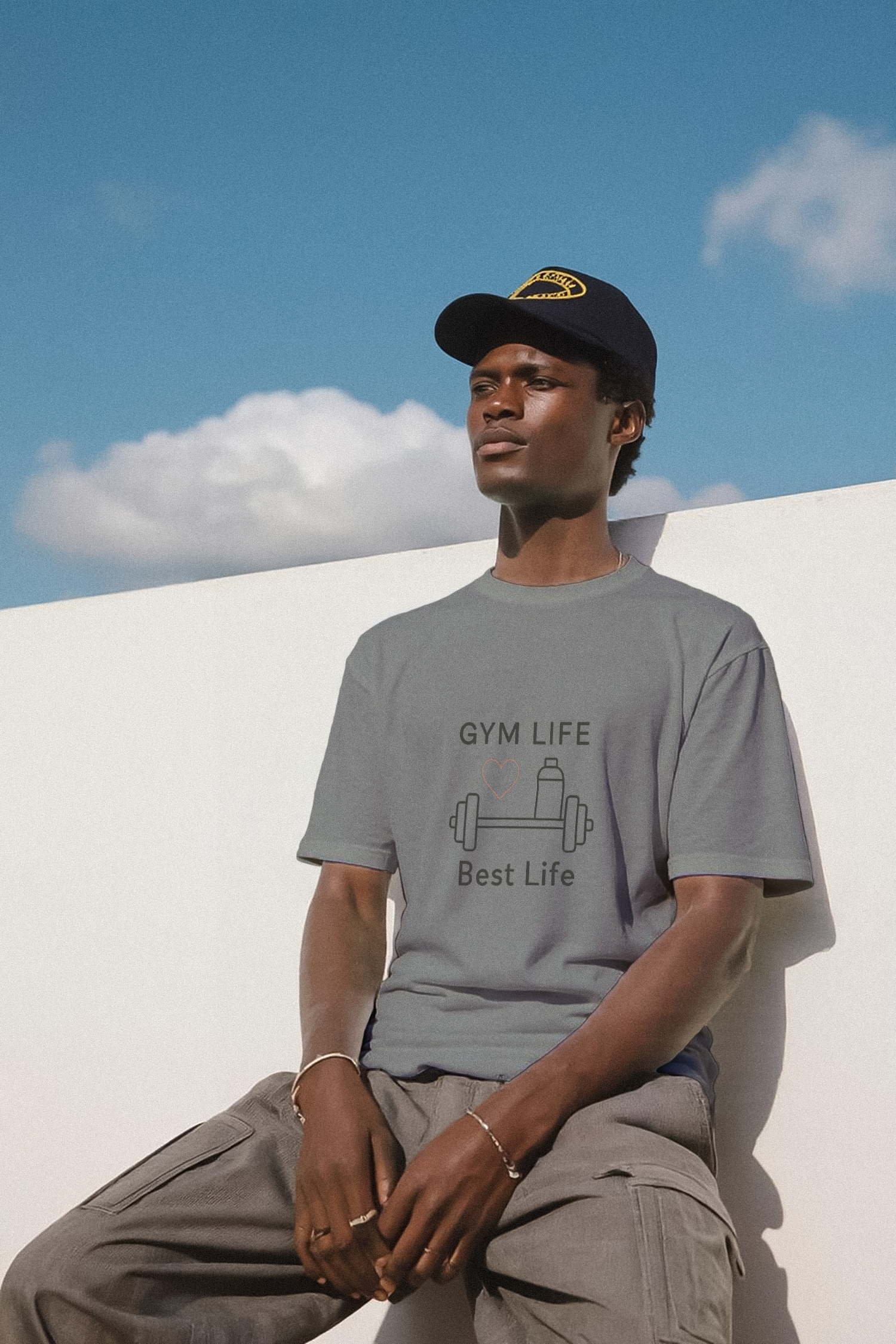 Fully Committed To Gym Life T-Shirt | Gym Gift | Graphic Tee