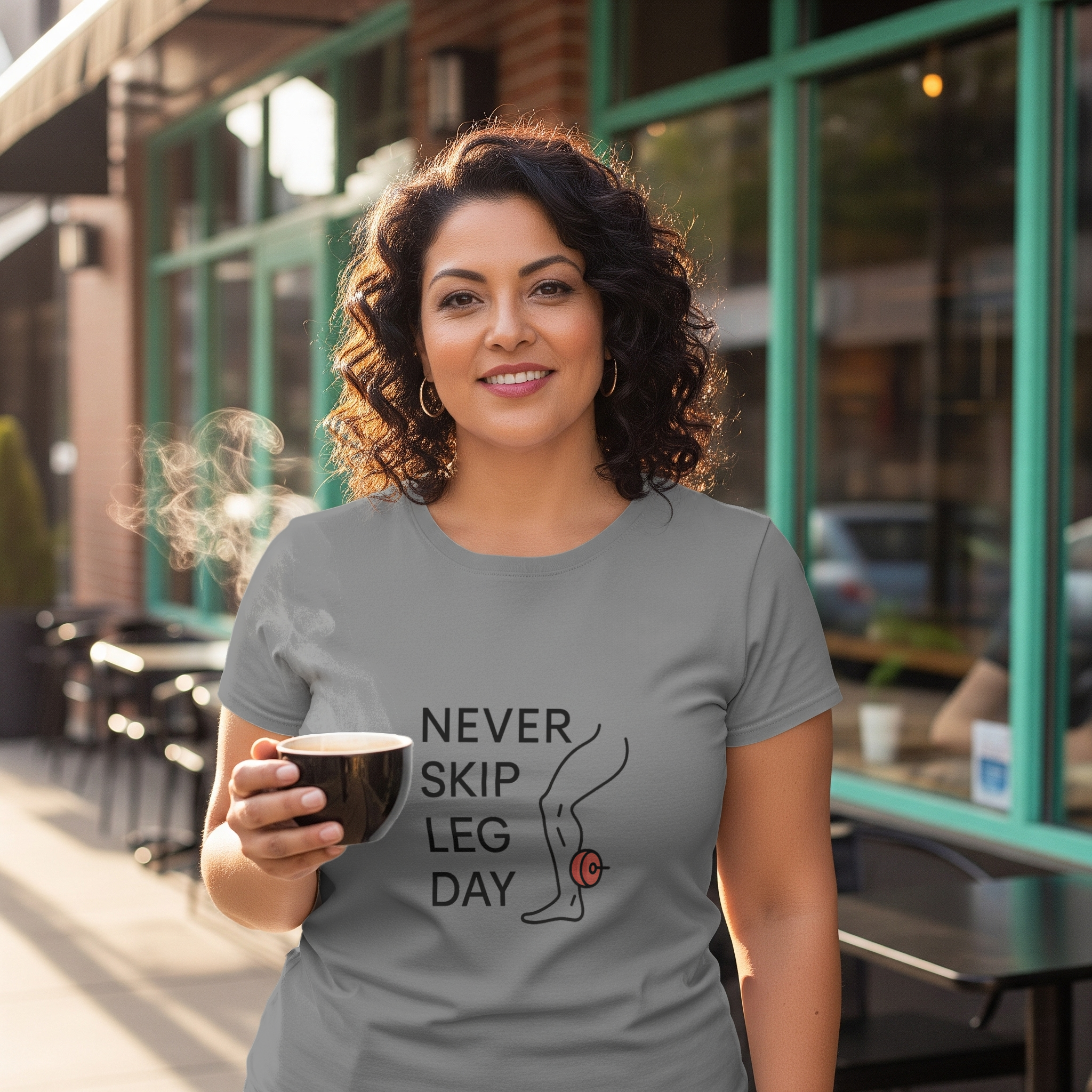 Leg Day Survivor T-Shirt | Funny Fitness Gift | Graphic Tee