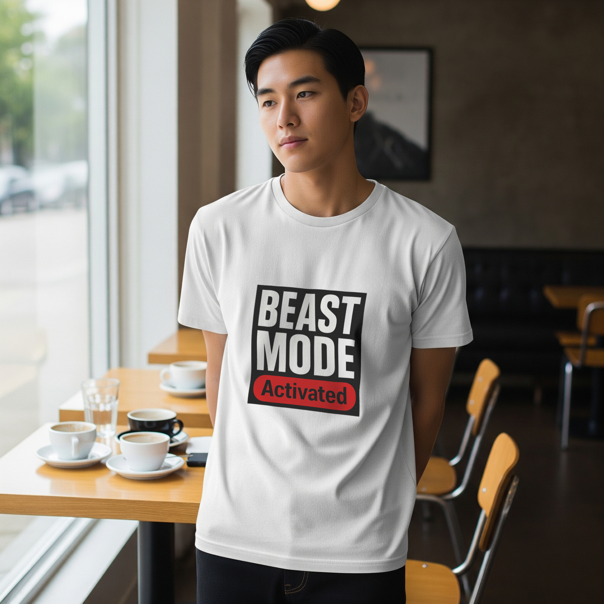 Motivated By Progress Not Perfection T-Shirt | Fitness Gift | Graphic Tee