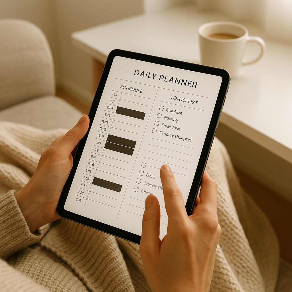 Daily Planner | Minimalist | Digital PDF 2026 preview