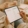 Fitness Planner | Pastel | Digital PDF 2026 preview