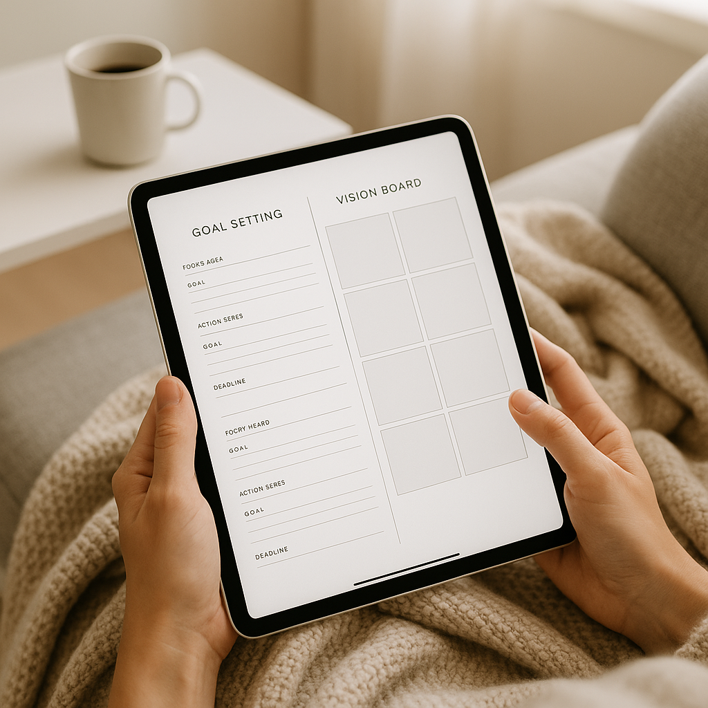 Goal Setting Planner | Minimalist | Digital PDF 2026 preview