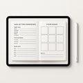 Goal Setting Planner | Minimalist | Digital PDF 2026 preview