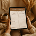 Gratitude Journal | Boho | Digital PDF 2026 preview