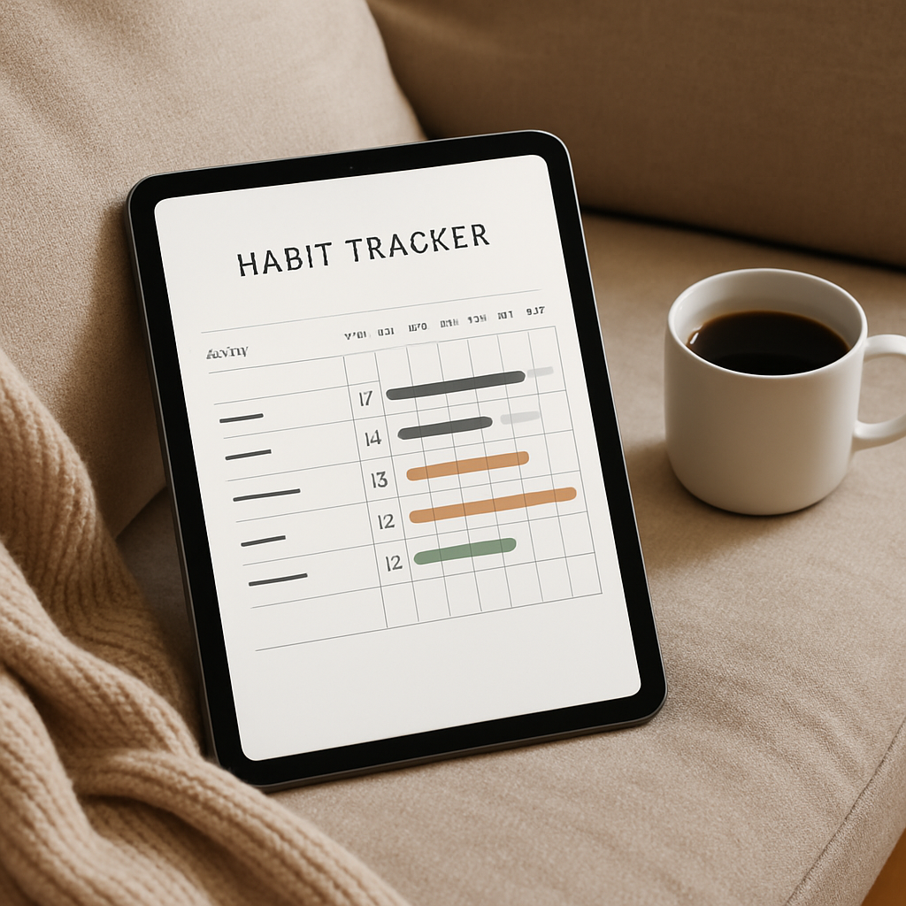 Habit Tracker Planner | Minimalist | Digital PDF 2026 preview