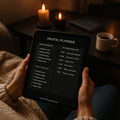 Home Organization Planner | Dark Moody | Digital PDF 2026 preview