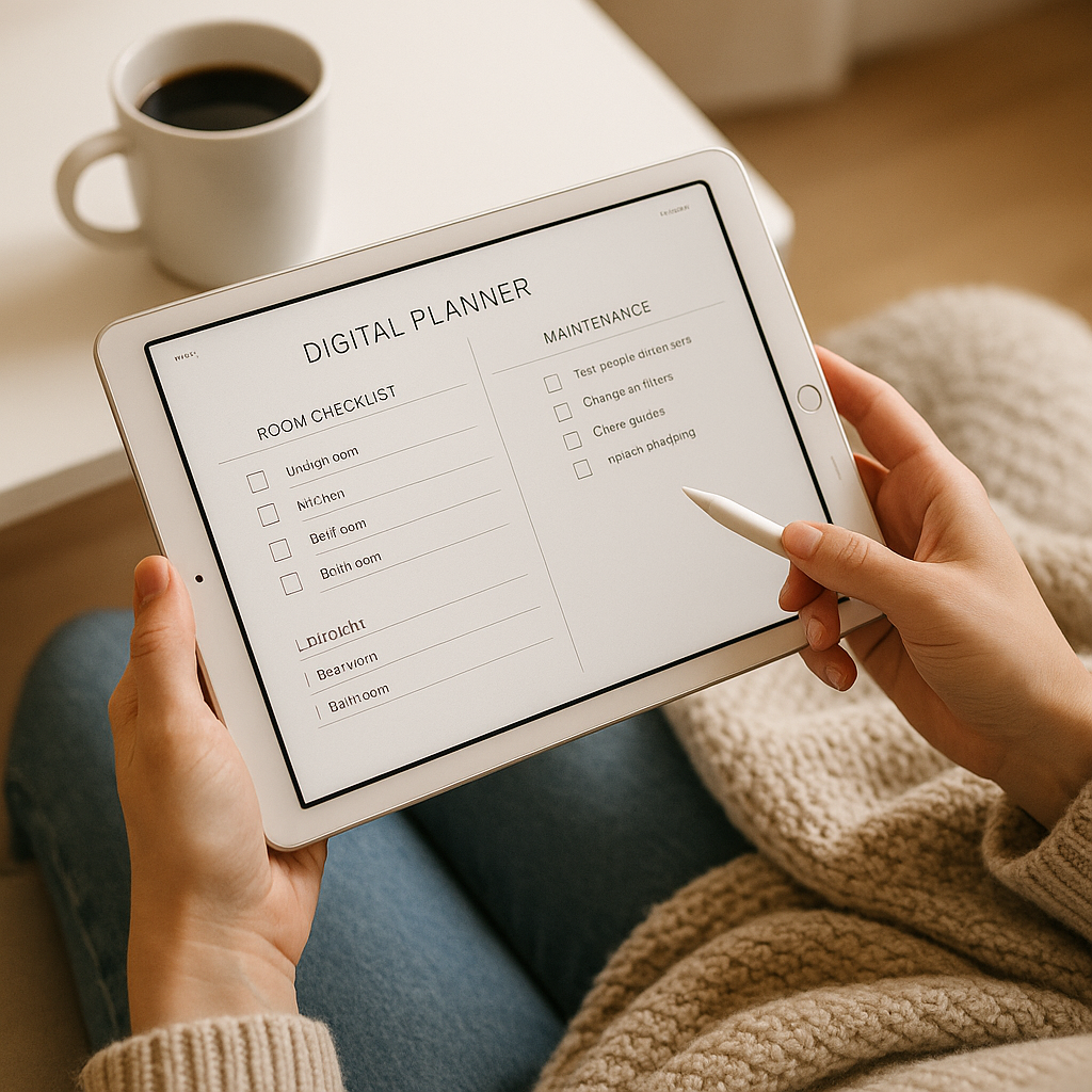 Home Organization Planner | Minimalist | Digital PDF 2026 preview
