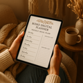 Meal Planning Planner | Boho | Digital PDF 2026 preview