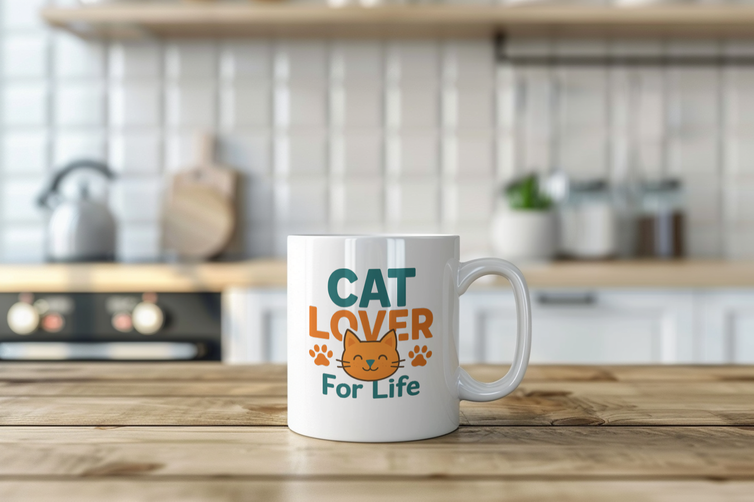 Cat Lover To The Bone Coffee Mug | Cat Appreciation Gift | Ceramic Mug