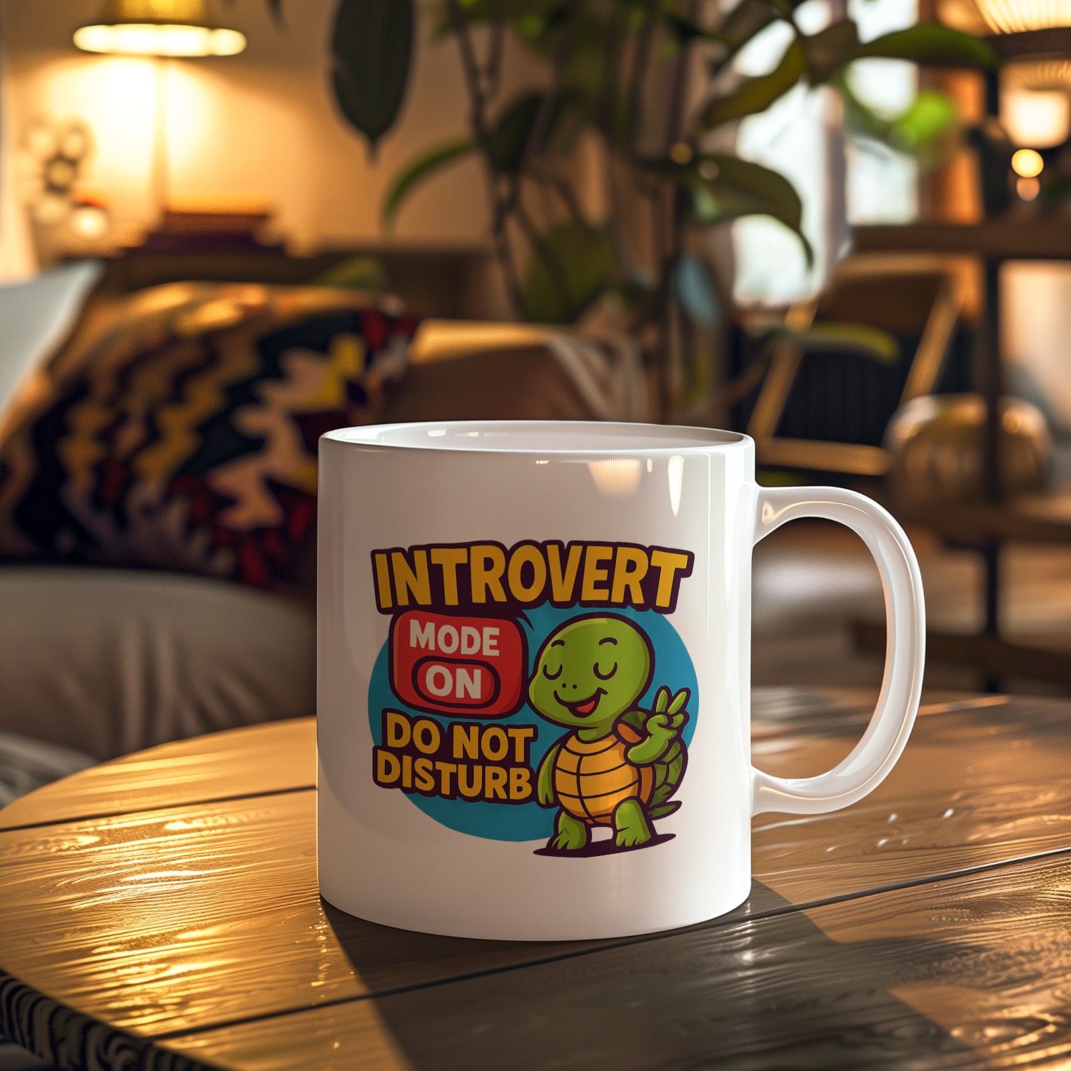 Certified Introvert No New Friends Coffee Mug | Funny Introvert Gift | Ceramic Mug