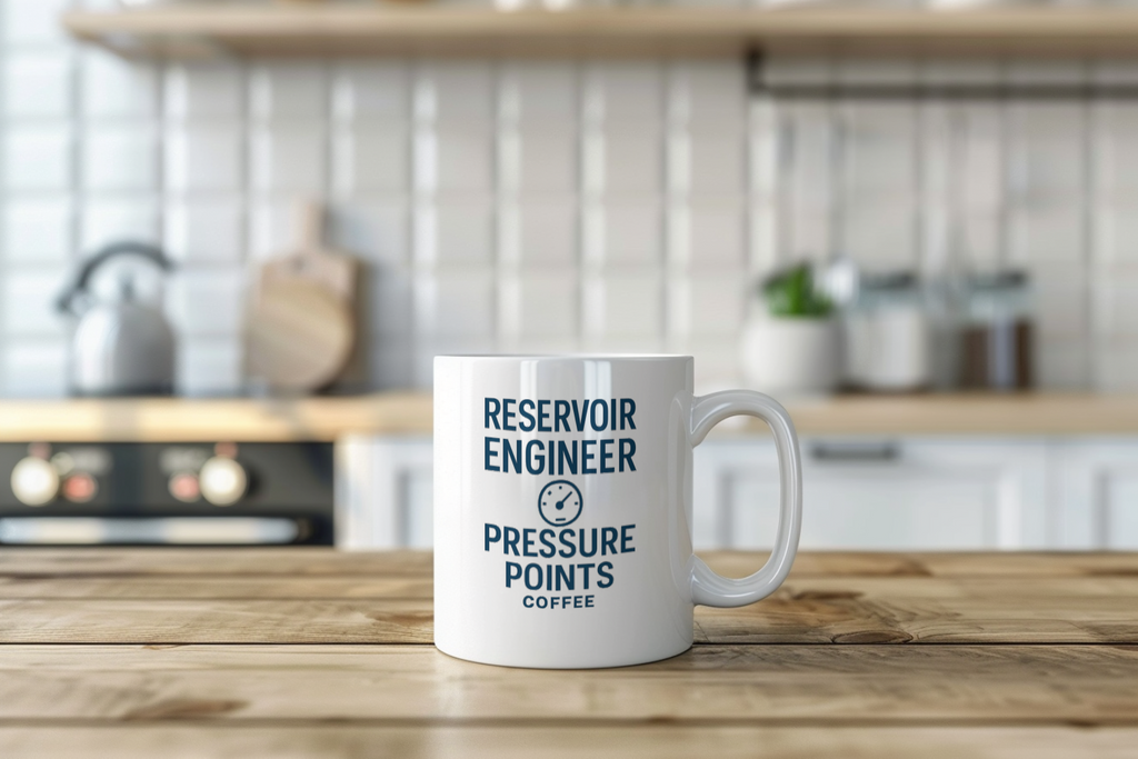 Reservoir Engineer Pressure Points And Coffee Coffee Mug | Coffee Lover Gift | Ceramic Mug