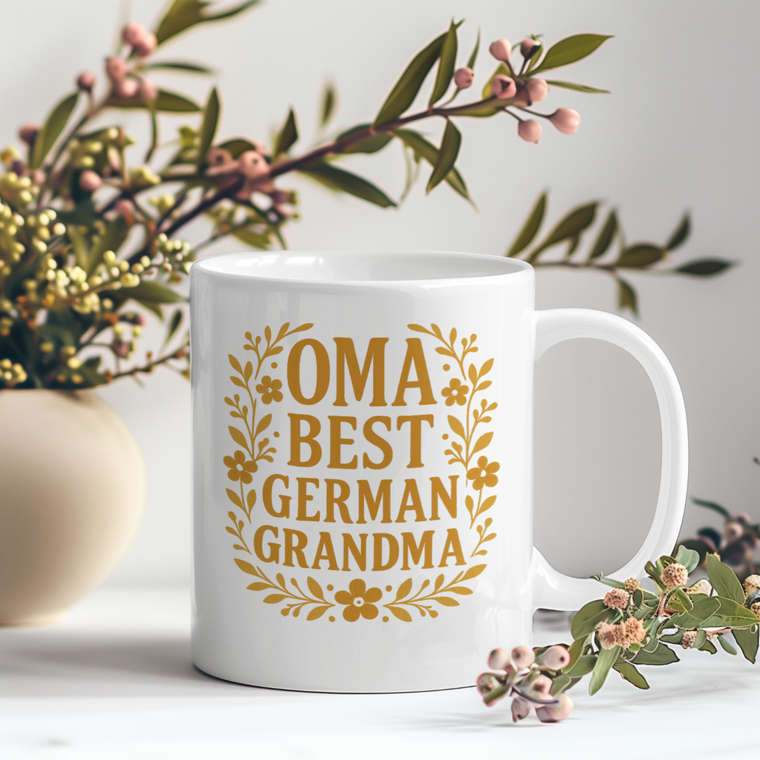 Oma Best German Grandma Coffee Mug | Gift for Grandma | Ceramic Mug