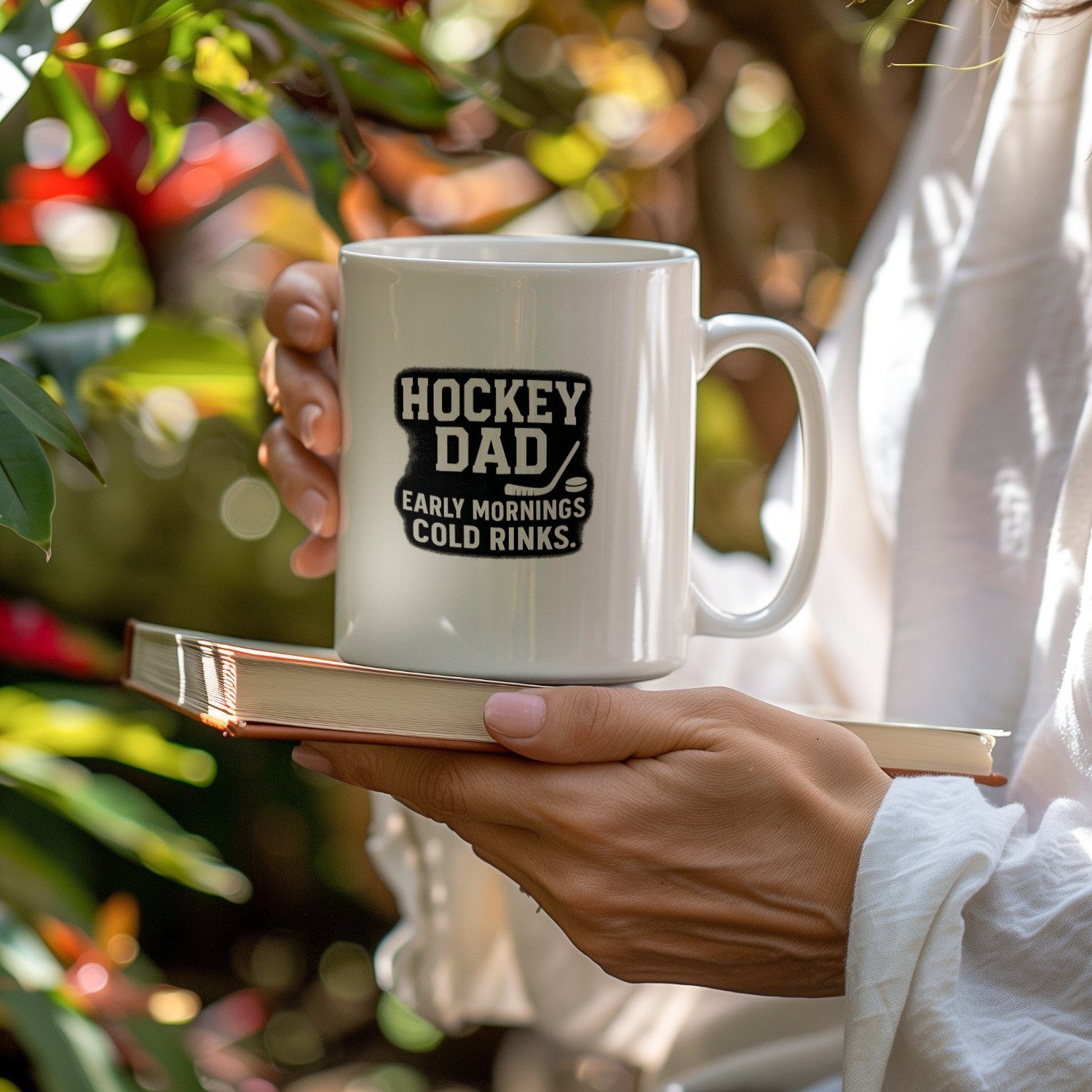 Hockey Dad Early Mornings Coffee Mug | Gift for Dad | Ceramic Mug