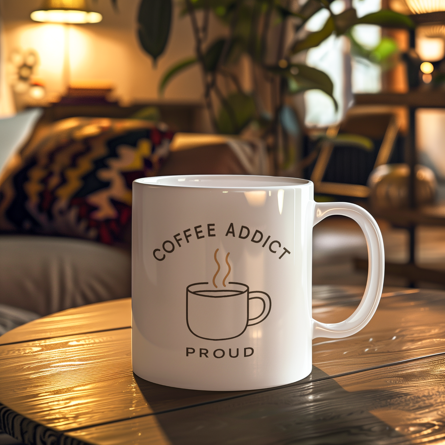 Coffee Addict First Step Admitting It Done Coffee Mug | Funny Coffee Gift | Ceramic Mug